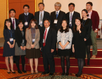 Dr Kwang-Pyo Choi and his conference team
